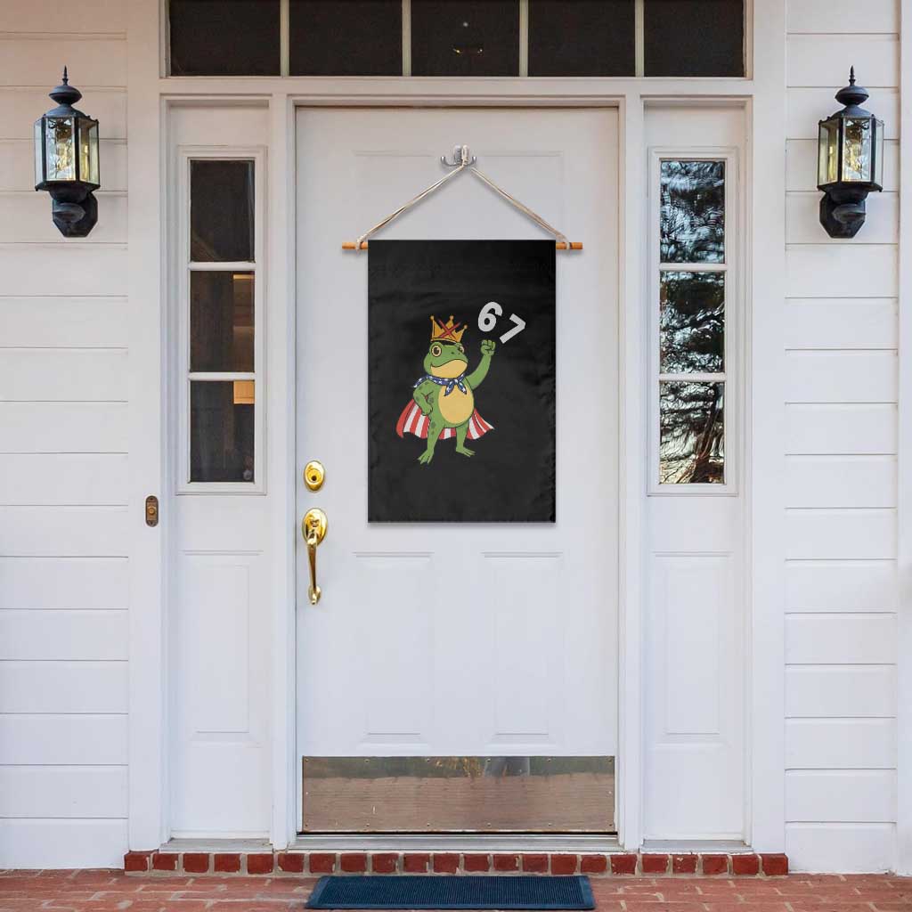 Resist Frog Garden Flag Super American 67 Six Seven Meme TS14 Print Your Wear