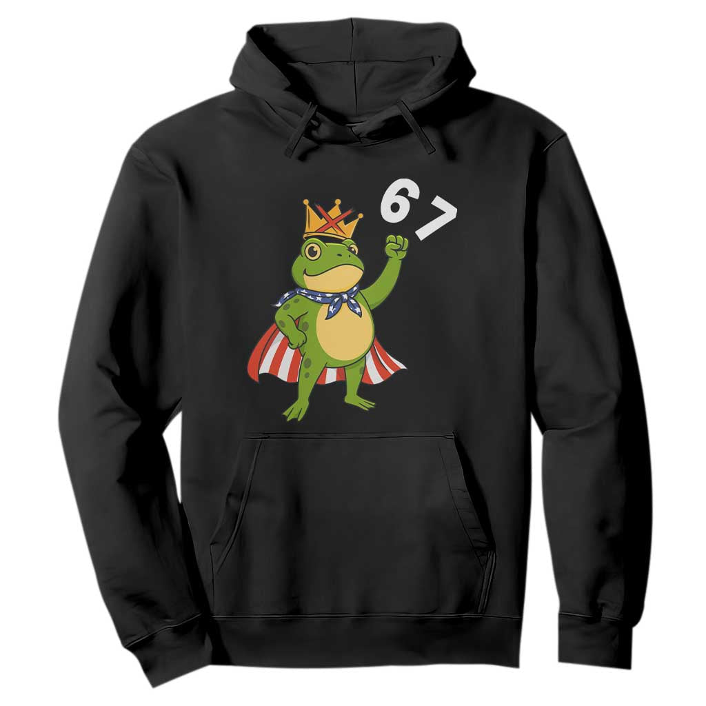 Resist Frog Hoodie Super American 67 Six Seven Meme TS14 Black Print Your Wear