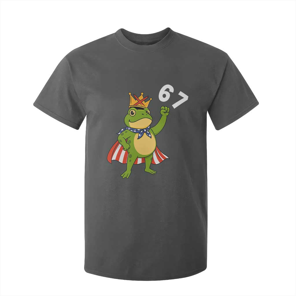 Resist Frog T Shirt For Kid Super American 67 Six Seven Meme TS14 Dark Heather Print Your Wear