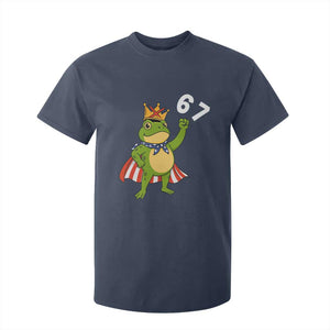 Resist Frog T Shirt For Kid Super American 67 Six Seven Meme TS14 Navy Print Your Wear