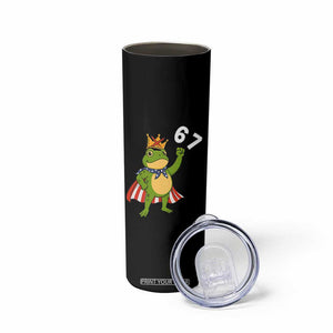 Resist Frog Skinny Tumbler Super American 67 Six Seven Meme TS14 Print Your Wear