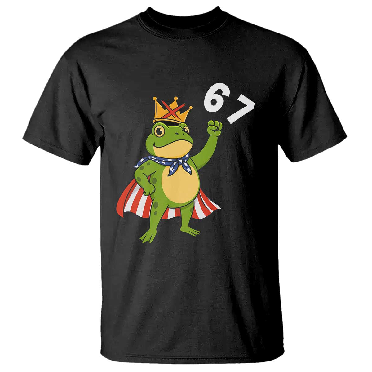 Resist Frog T Shirt Super American 67 Six Seven Meme TS14 Black Print Your Wear