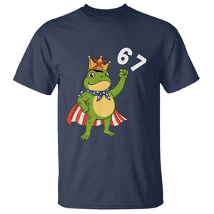 Resist Frog T Shirt Super American 67 Six Seven Meme TS14 Navy Print Your Wear