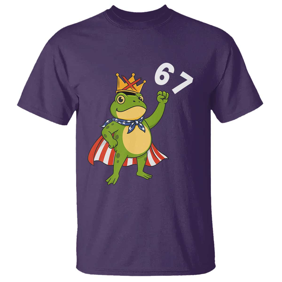 Resist Frog T Shirt Super American 67 Six Seven Meme TS14 Purple Print Your Wear