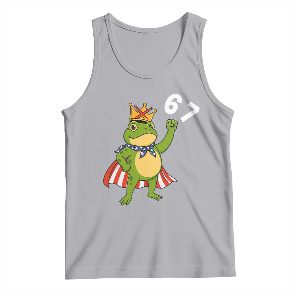Resist Frog Tank Top Super American 67 Six Seven Meme TS14 Athletic Heather Print Your Wear