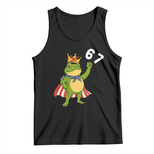 Resist Frog Tank Top Super American 67 Six Seven Meme TS14 Black Print Your Wear