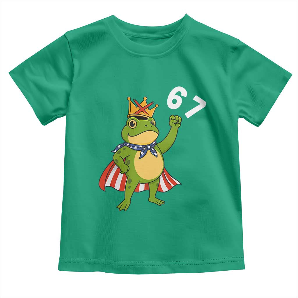 Resist Frog Toddler T Shirt Super American 67 Six Seven Meme TS14 Irish Green Print Your Wear