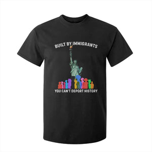 Immigrant Rights T Shirt For Kid Built by Immigrants You Can Not Deport History TS14 Black Print Your Wear