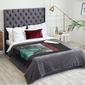 No Kings Throw Blanket Statue of Liberty Selfie Freedom TS14 Print Your Wear