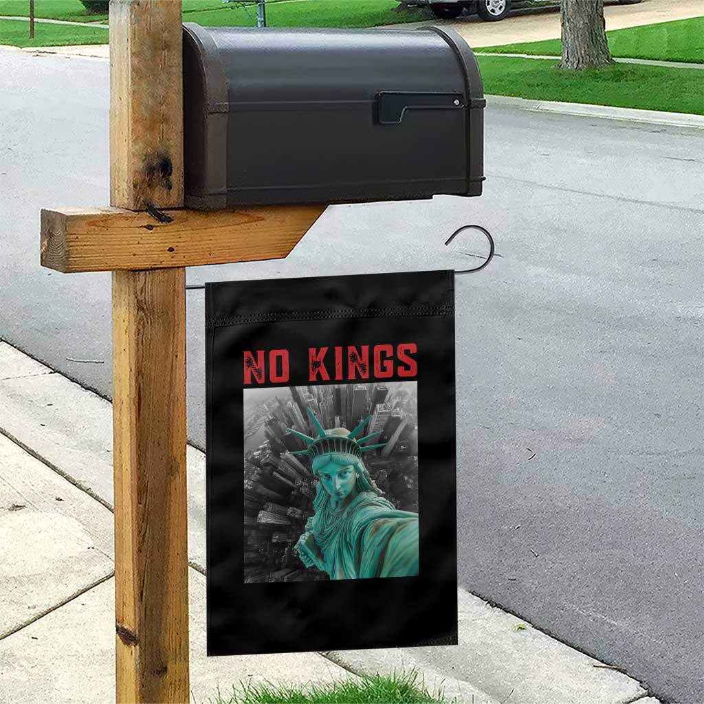 No Kings Garden Flag Statue of Liberty Selfie Freedom TS14 Print Your Wear