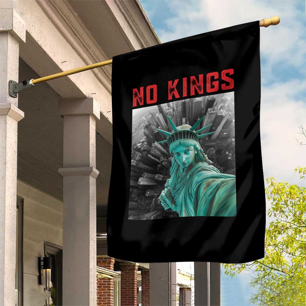 No Kings Garden Flag Statue of Liberty Selfie Freedom TS14 Print Your Wear