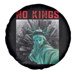 No Kings Spare Tire Cover Statue of Liberty Selfie Freedom TS14 Print Your Wear
