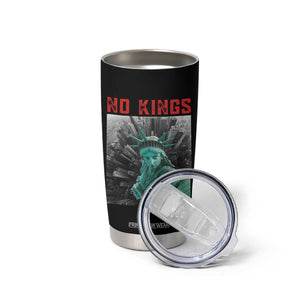 No Kings Tumbler Cup Statue of Liberty Selfie Freedom TS14 Print Your Wear