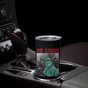 No Kings Tumbler Cup Statue of Liberty Selfie Freedom TS14 Print Your Wear