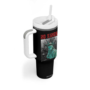 No Kings Tumbler With Handle Statue of Liberty Selfie Freedom TS14 Print Your Wear