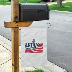 Antifa Fascism Patriotic Garden Flag Antifascist Statue of Liberty TS14 Print Your Wear