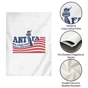 Antifa Fascism Patriotic Garden Flag Antifascist Statue of Liberty TS14 Print Your Wear