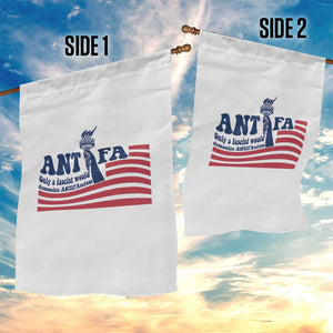 Antifa Fascism Patriotic Garden Flag Antifascist Statue of Liberty TS14 Print Your Wear