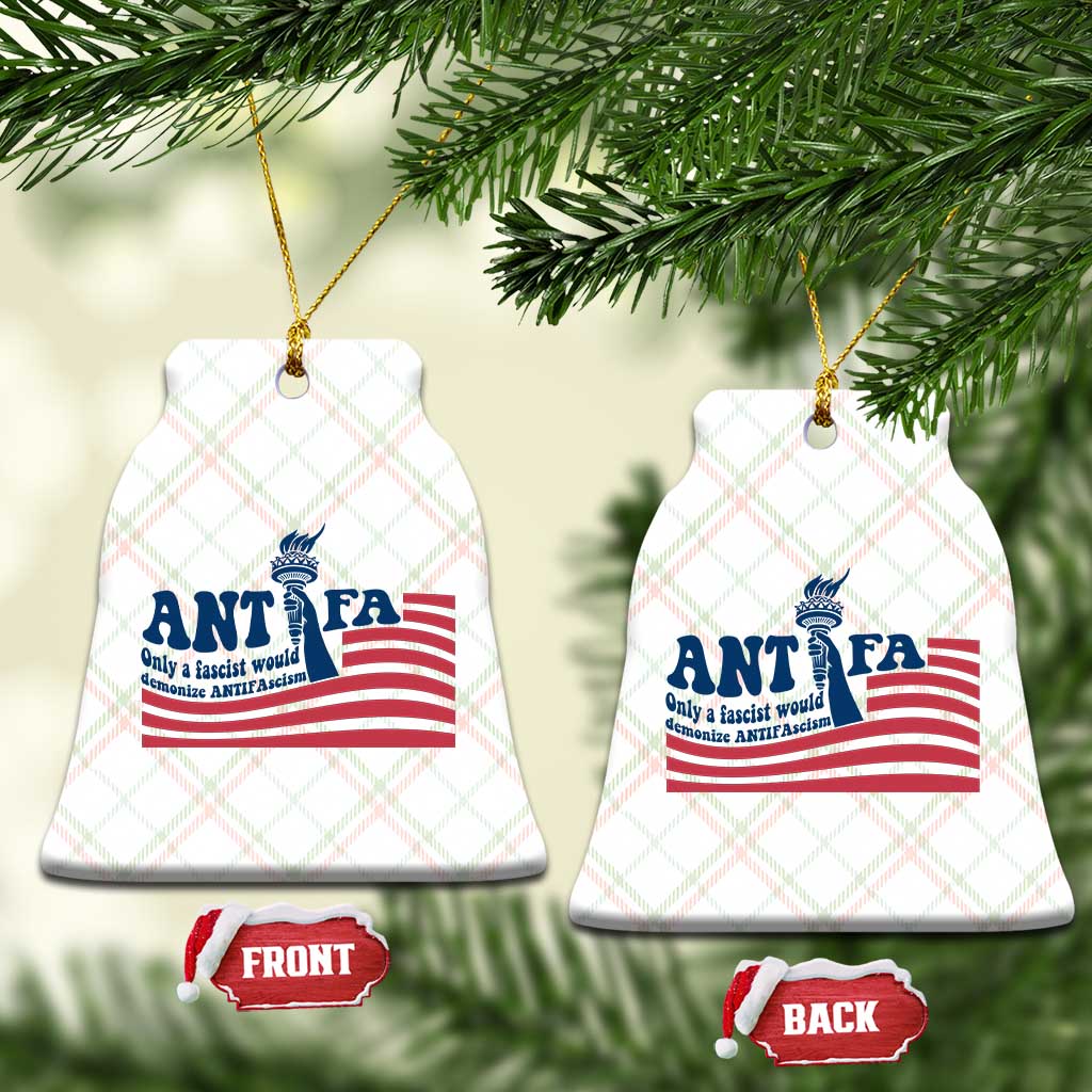 Antifa Fascism Patriotic Ceramic Ornament Antifascist Statue of Liberty TS14 Print Your Wear