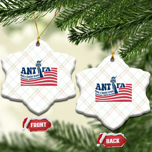 Antifa Fascism Patriotic Ceramic Ornament Antifascist Statue of Liberty TS14 Print Your Wear