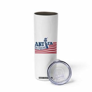 Antifa Fascism Patriotic Skinny Tumbler Antifascist Statue of Liberty TS14 Print Your Wear