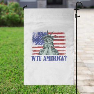 Funny American Garden Flag Statue of Liberty WTF USA Freedom Satire TS14 Print Your Wear