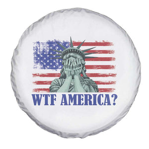 Funny American Spare Tire Cover Statue of Liberty WTF USA Freedom Satire TS14 Print Your Wear