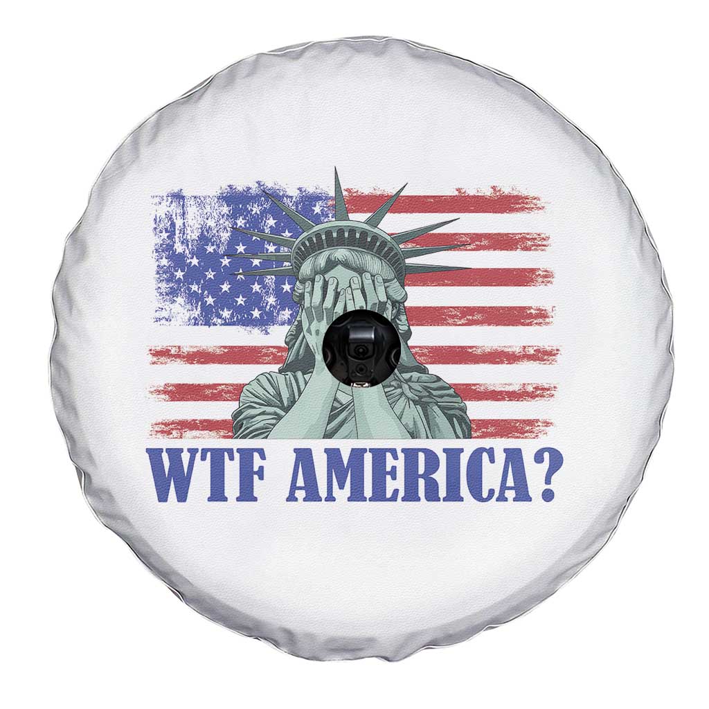 Funny American Spare Tire Cover Statue of Liberty WTF USA Freedom Satire TS14 Print Your Wear