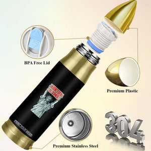 Antifa Fascism Bullet Tumbler Statue of Liberty Anti Fascism Patriotic TS14 Print Your Wear