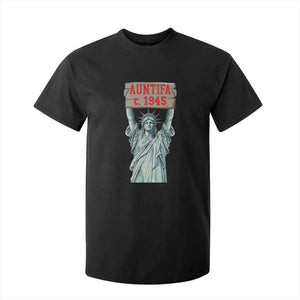 Antifa Fascism T Shirt For Kid Statue of Liberty Anti Fascism Patriotic TS14 Black Print Your Wear