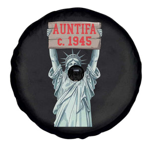 Antifa Fascism Spare Tire Cover Statue of Liberty Anti Fascism Patriotic TS14 Print Your Wear