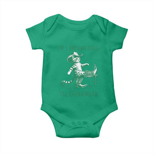 Cowboy Cat St Patrick Day Baby Onesie If I Shenan Once I'll Shenanigan TS14 Irish Green Print Your Wear