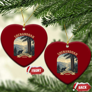 Shenandoah National Park Ceramic Ornament Vintage Virginia Nature Mountain Bear TS14 Print Your Wear