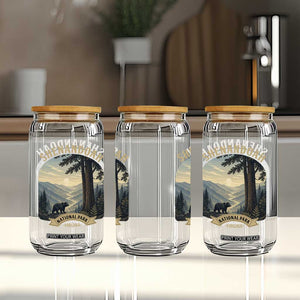 Shenandoah National Park Glass Can Vintage Virginia Nature Mountain Bear TS14 Print Your Wear