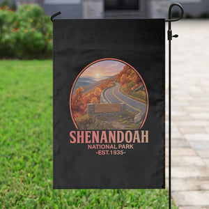 Shenandoah National Park Garden Flag Vintage Virginia Mountain Landscape TS14 Print Your Wear
