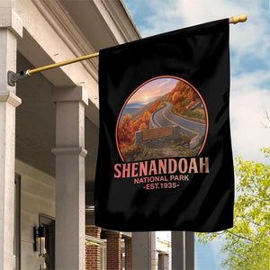 Shenandoah National Park Garden Flag Vintage Virginia Mountain Landscape TS14 Print Your Wear