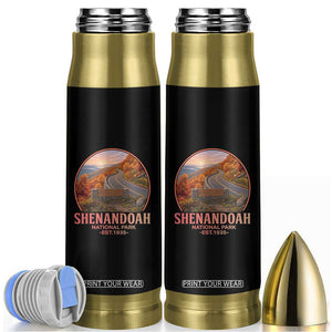 Shenandoah National Park Bullet Tumbler Vintage Virginia Mountain Landscape TS14 Black Print Your Wear