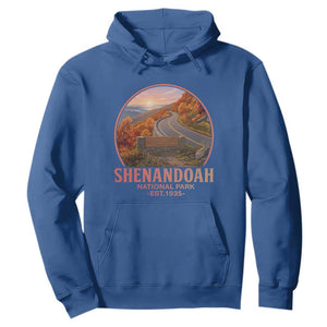 Shenandoah National Park Hoodie Vintage Virginia Mountain Landscape TS14 Royal Blue Print Your Wear