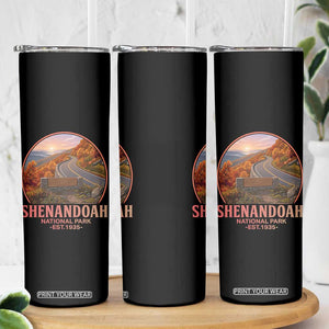 Shenandoah National Park Skinny Tumbler Vintage Virginia Mountain Landscape TS14 Print Your Wear