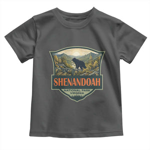 Shenandoah National Park Toddler T Shirt Virginia Black Bear Mountain TS14 Dark Heather Print Your Wear