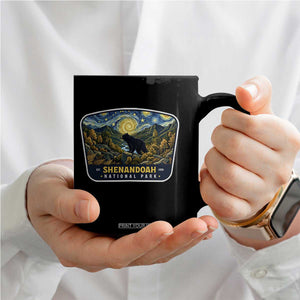Shenandoah National Park Coffee Mug Starry Night Virginia Bear Mountain TS14 Print Your Wear