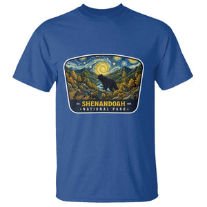 Shenandoah National Park T Shirt Starry Night Virginia Bear Mountain TS14 Royal Blue Print Your Wear