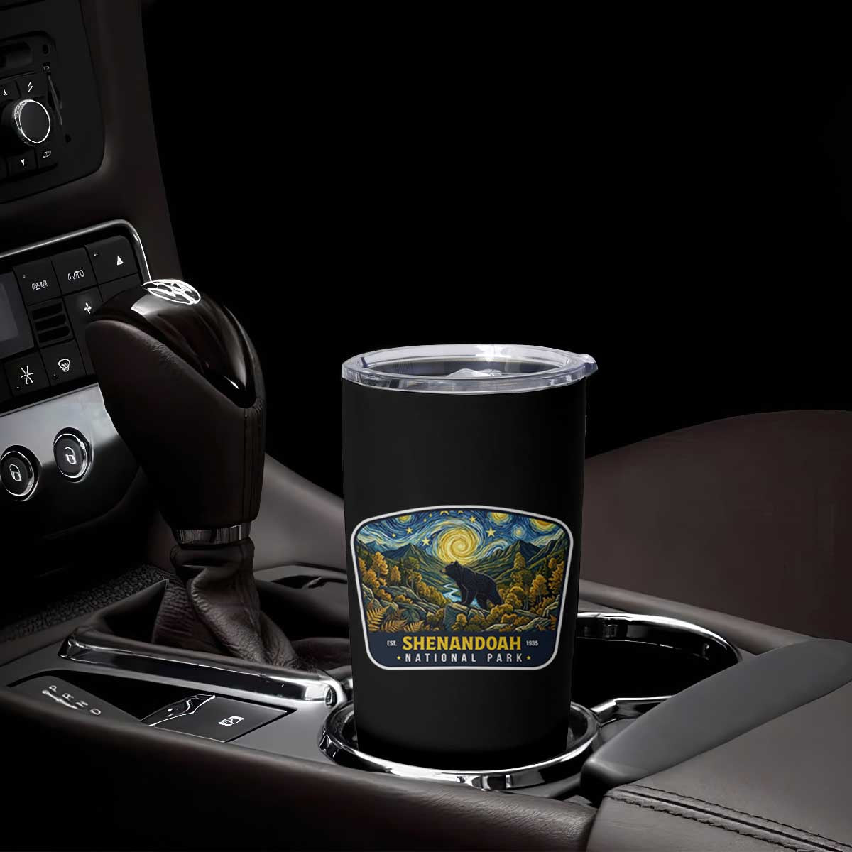 Shenandoah National Park Tumbler Cup Starry Night Virginia Bear Mountain TS14 Print Your Wear