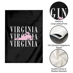 Virginia State Map Garden Flag East Coast State Pride Travel Gift