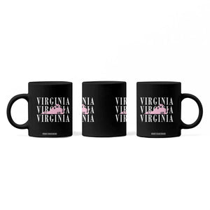 Virginia State Map Coffee Mug East Coast State Pride Travel Gift