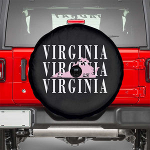 Virginia State Map Spare Tire Cover East Coast State Pride Travel Gift