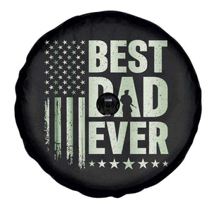 Best Dad Ever Spare Tire Cover Military Camo American Flag Father's Day