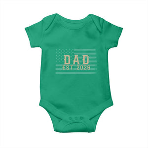 Dad Est 2026 Baby Onesie Promoted to Daddy New Dad