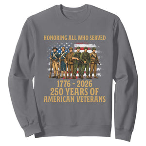 250 Years Anniversary Sweatshirt Patriotic USA Army Us Military