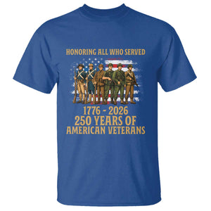 250 Years Anniversary T Shirt Patriotic USA Army Us Military